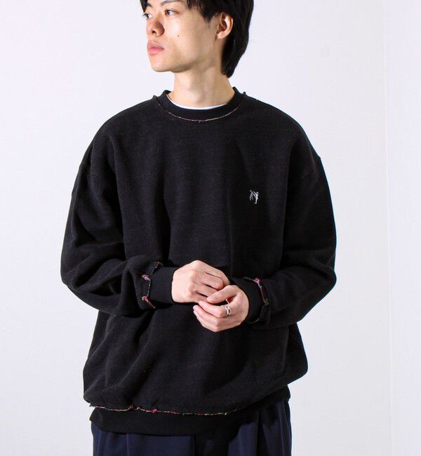 GLOSTER「【BOY BACK FANCYシリーズ】 スウェットプルオーバー」|スウェット・ジャージ|