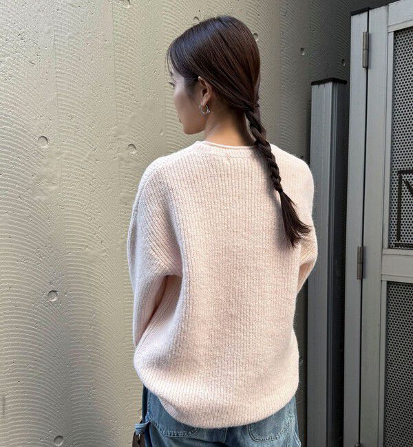 fredy emue「ミドル丈片畦ニットプルオーバー」|ニット・セーター|
