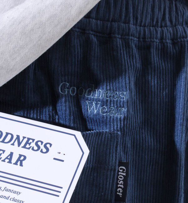 GLOSTER「【人気シリーズ/UNISEX/4サイズ/7色展開】GOODNESS コールパンツ」|チノ|