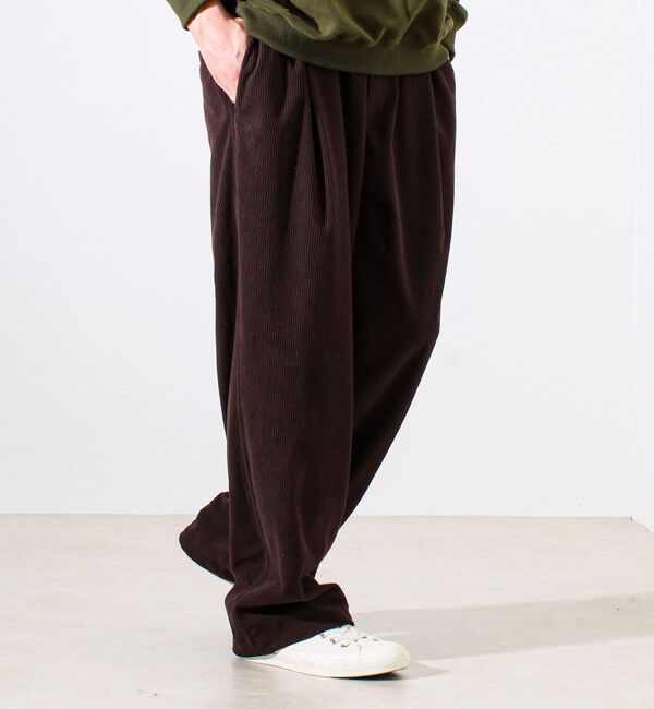 GLOSTER「【セットアップ対応可能】コーデュロイ オールマイティイージーパンツ」|チノ|