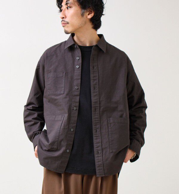 GLOSTER「【ユーティリティシャツ】ダックポケットシャツ」|シャツ・ブラウス|