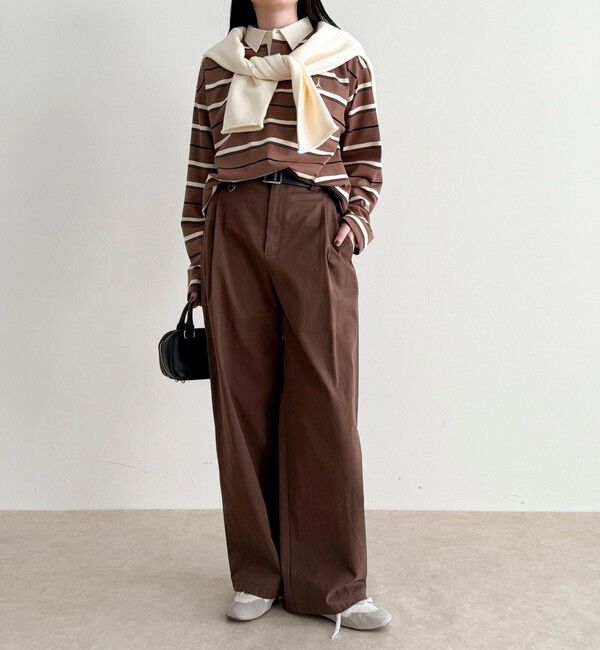 fredy emue「マルチボーダーラガーロンTシャツ」|Tシャツ・カットソー|