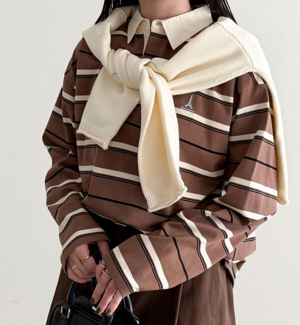 fredy emue「マルチボーダーラガーロンTシャツ」|Tシャツ・カットソー|