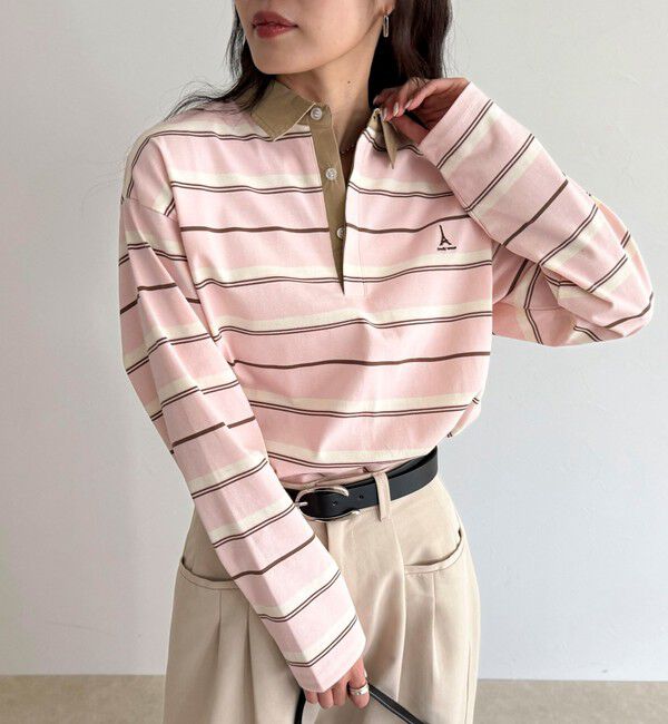 fredy emue「マルチボーダーラガーロンTシャツ」|Tシャツ・カットソー|