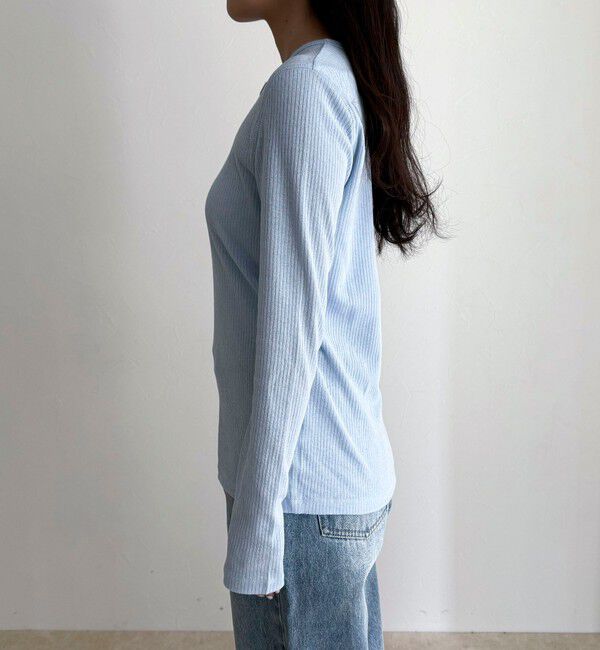 fredy emue「シアーテレコヘンリーネックプルオーバー」|Tシャツ・カットソー|