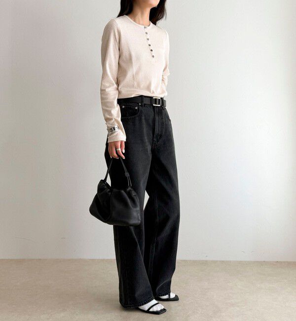 fredy emue「シアーテレコヘンリーネックプルオーバー」|Tシャツ・カットソー|