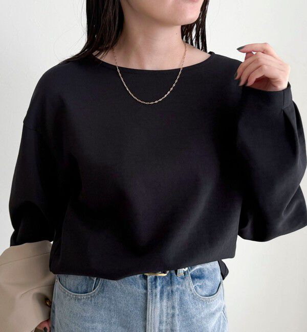 fredy emue「【セットアップ対応】パウダリーツイルコクーンブラウス」|シャツ・ブラウス|