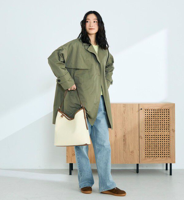 fredy emue「異素材コンビワンハンドルバッグ」|ショルダー・メッセンジャー|