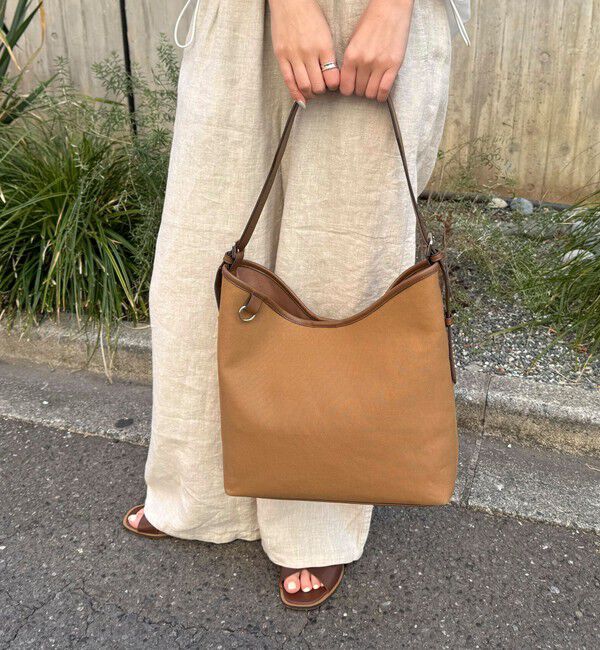 fredy emue「異素材コンビワンハンドルバッグ」|ショルダー・メッセンジャー|