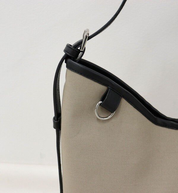 fredy emue「異素材コンビワンハンドルバッグ」|ショルダー・メッセンジャー|