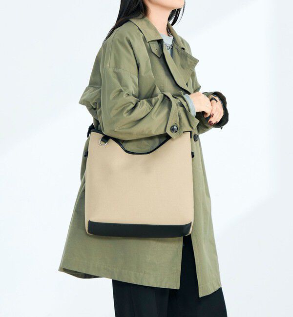 fredy emue「異素材コンビワンハンドルバッグ」|ショルダー・メッセンジャー|