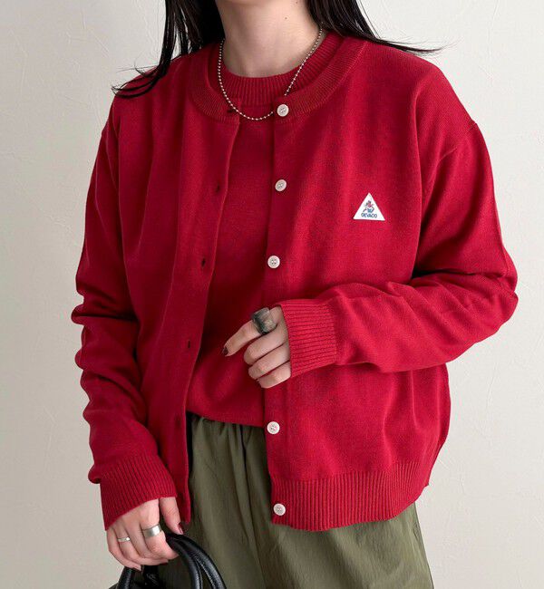 fredy emue「【GEVACO/ゲバコ】別注コットンラウンドネックカーデ」|カーディガン|