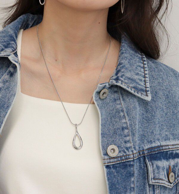 fredy emue「ステンレスドロップトップネックレス」|ネックレス|