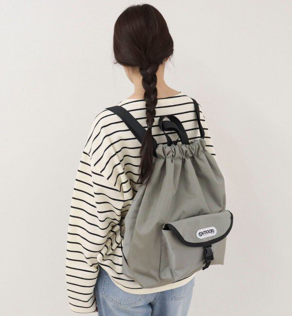 fredy emue「【OUTDOOR PRODUCTS 】フロントポケットナップサック」|リュック|