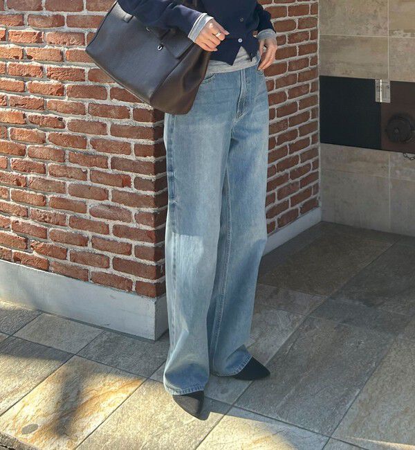 fredy emue「【@sora_522m企画】BASIC STRAIGHT LIGHT DENIM」|デニム|