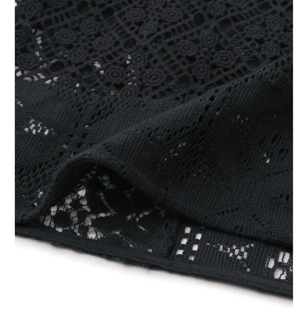 SALON adam et rope'「【WEB限定】パッチワークレースシャツ / セットアップ対応」|シャツ・ブラウス|