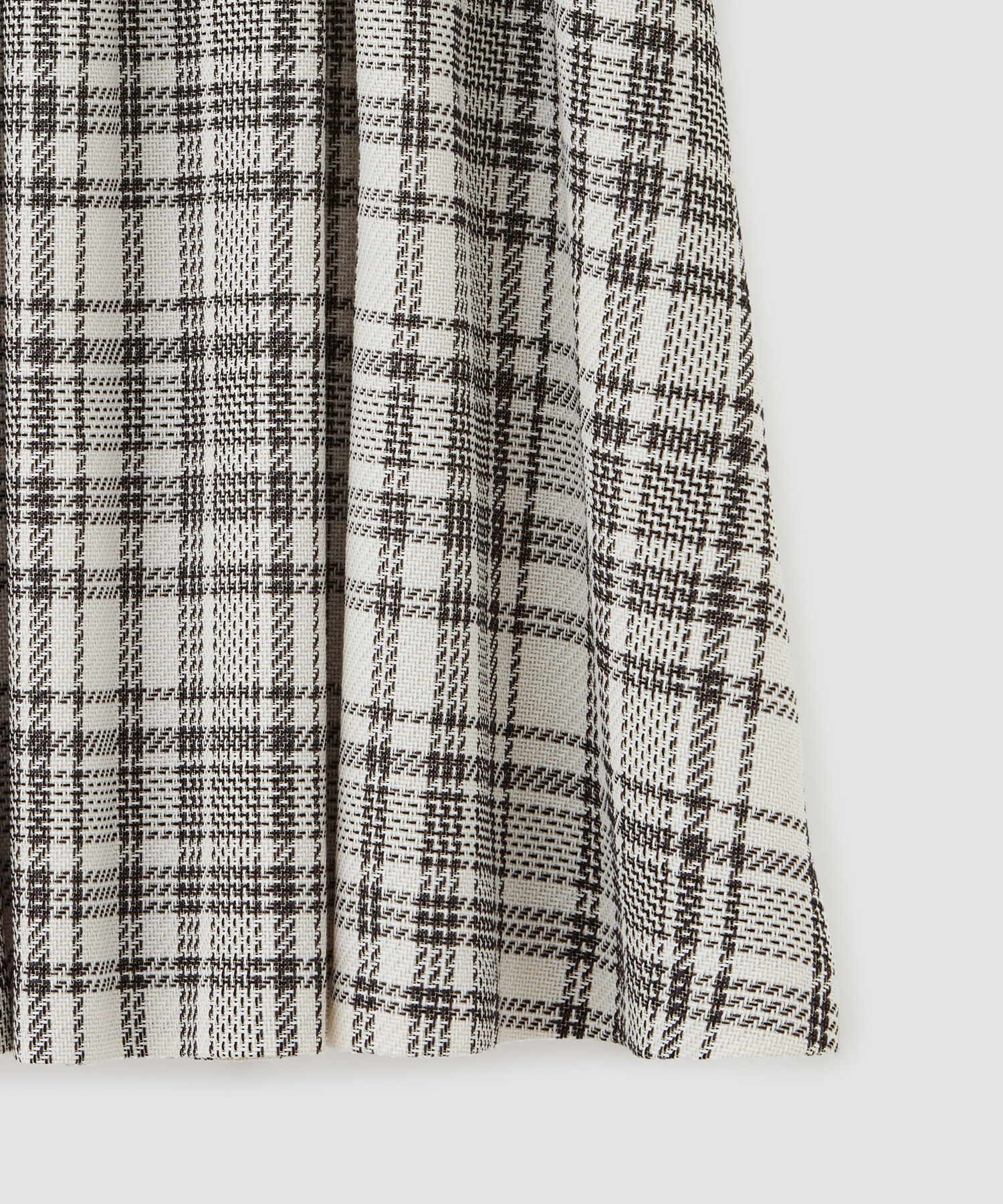 ROPE「ギマチェックギャザーフレアスカート」|スカート|