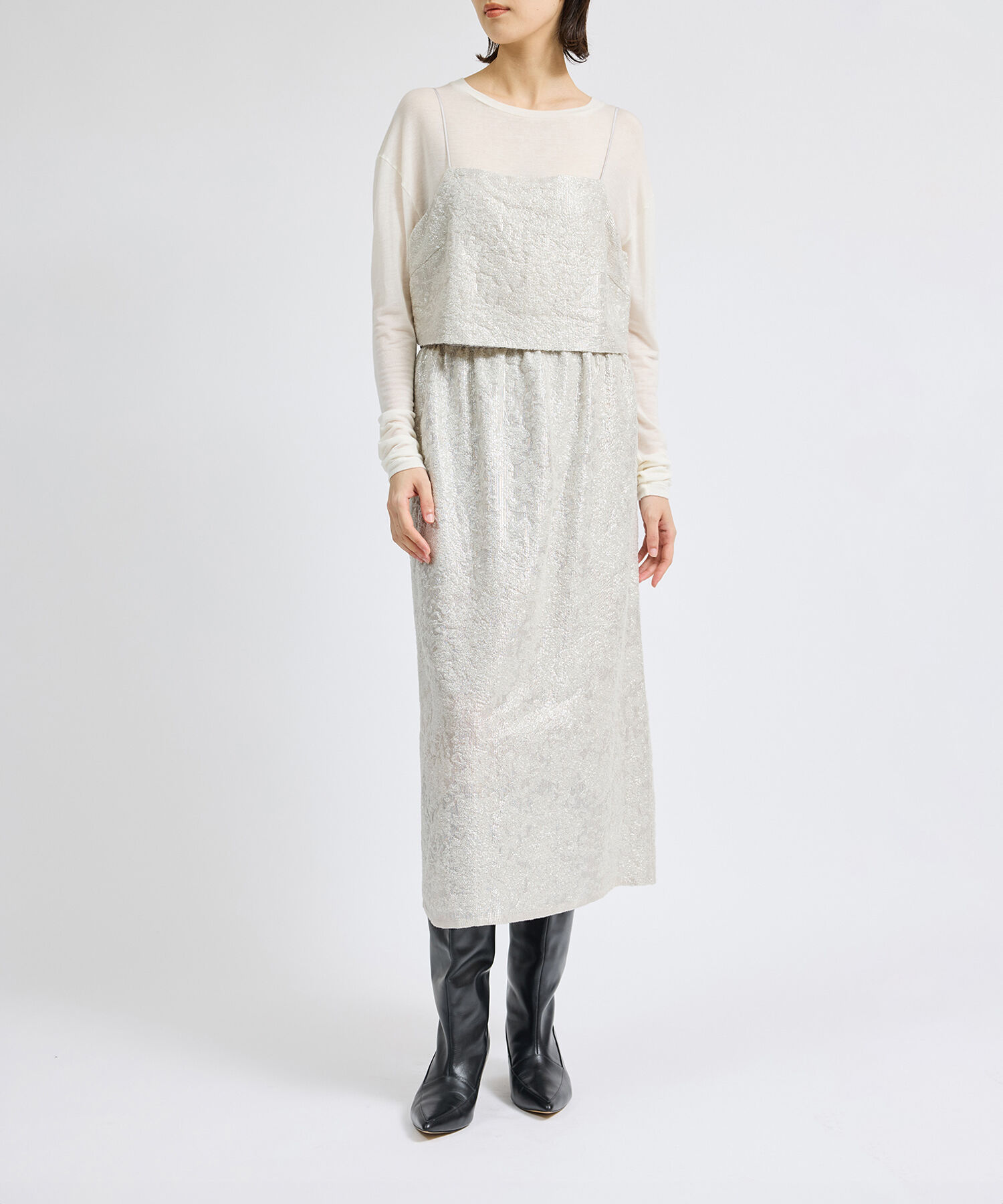 ROP&Eacute;「スパンコールキャミソール」|キャミソール|