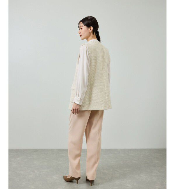 ROPE「ミックスツイードジレベスト」|ベスト・ジレ|