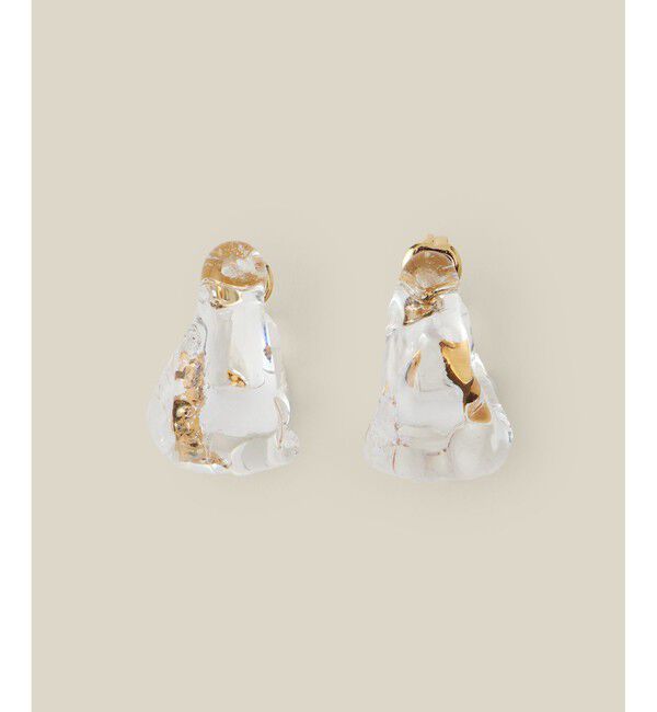 ROPE「【LUCE MACCHIA（ルーチェマッキア）】 別注 Glass Pierce Earrings」|ピアス|