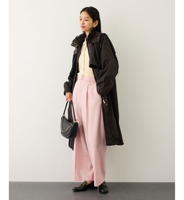 ROPE「【撥水】タフタフーデッドロング丈スプリングコート」|その他|