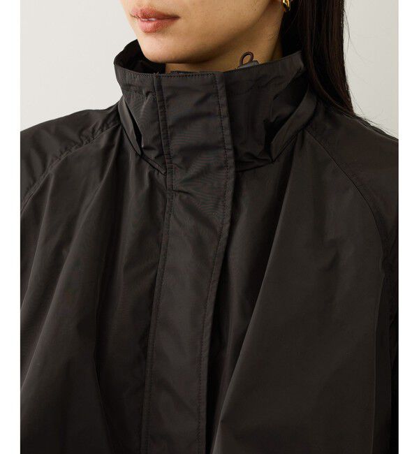 ROPE「【撥水】タフタフーデッドロング丈スプリングコート」|その他|