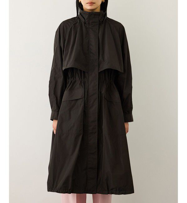 ROPE「【撥水】タフタフーデッドロング丈スプリングコート」|その他|