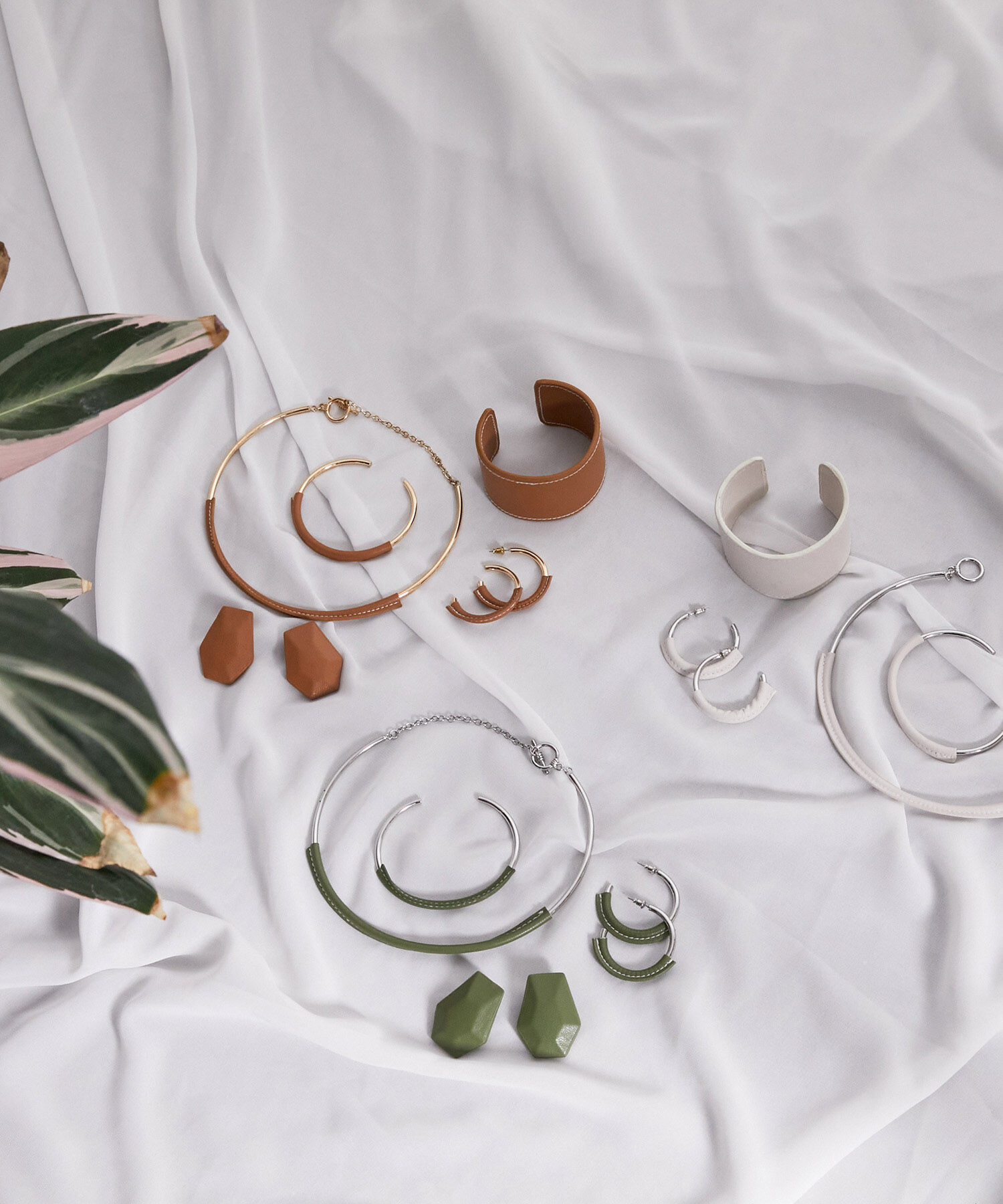 VIS「フェイクレザーチョーカー」|ネックレス|