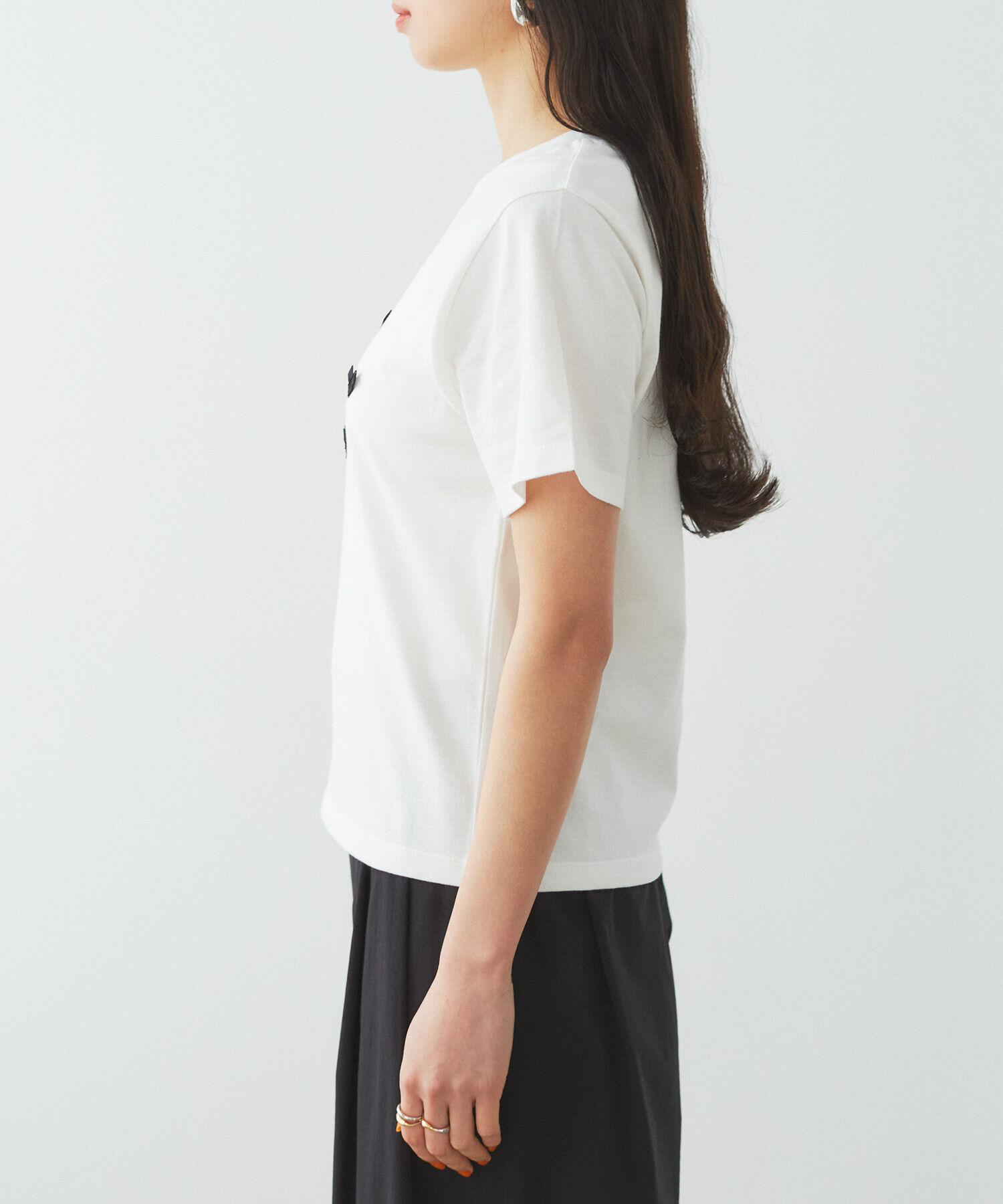 VIS「ハート＆リボンモチーフアソートTシャツ」|Tシャツ・カットソー|