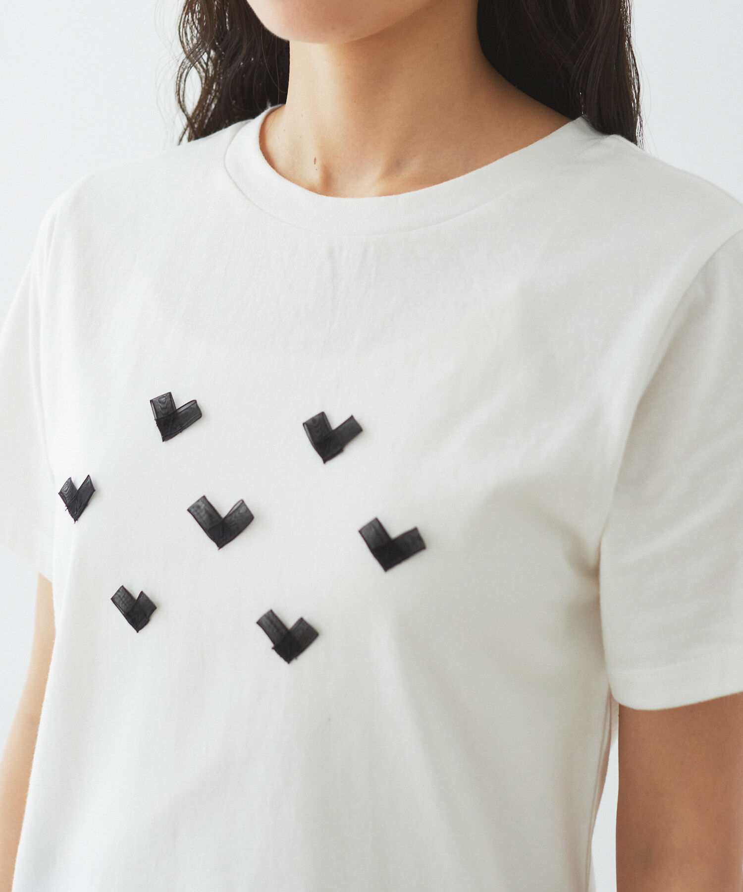 VIS「ハート＆リボンモチーフアソートTシャツ」|Tシャツ・カットソー|