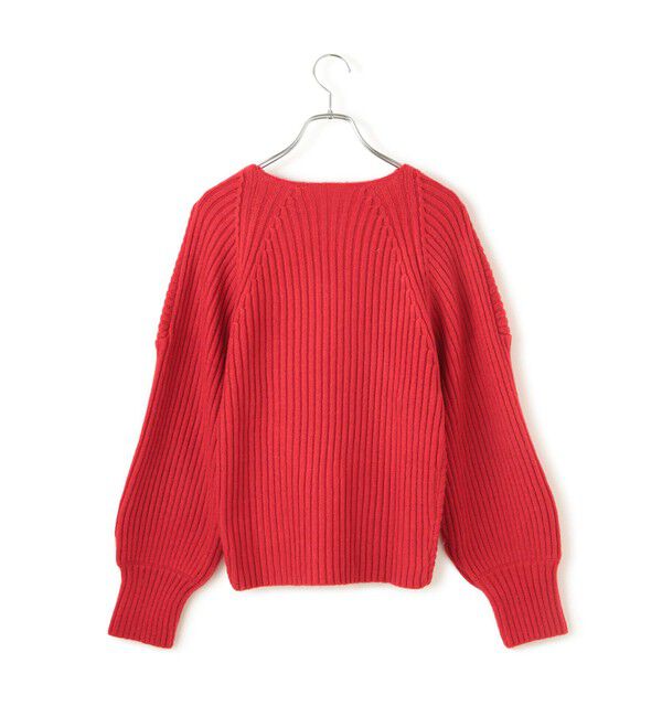 VIS「ふんわりカシュクールニットプルオーバー」|ニット・セーター|