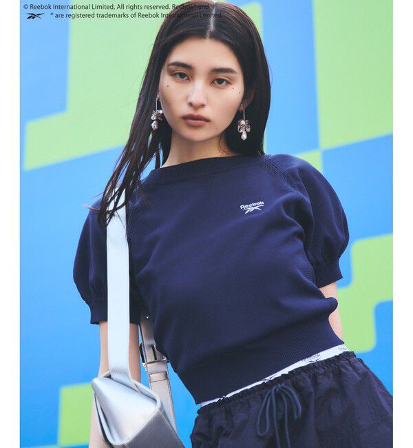 VIS「【Reebok】VIS別注コンパクトニットプルオーバー」|ニット・セーター|