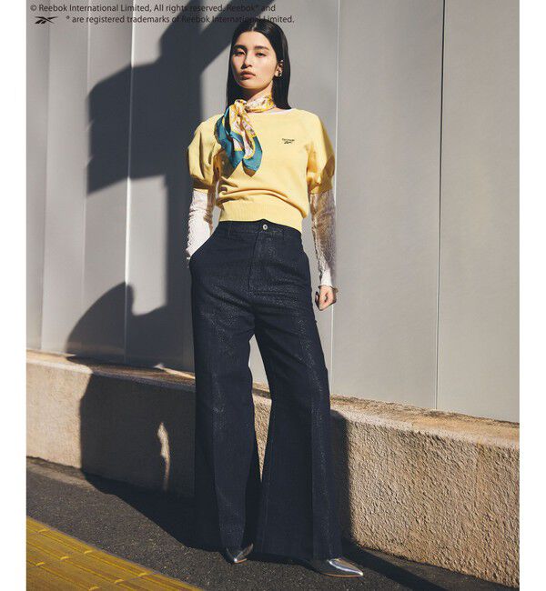 VIS「【Reebok】VIS別注コンパクトニットプルオーバー」|ニット・セーター|