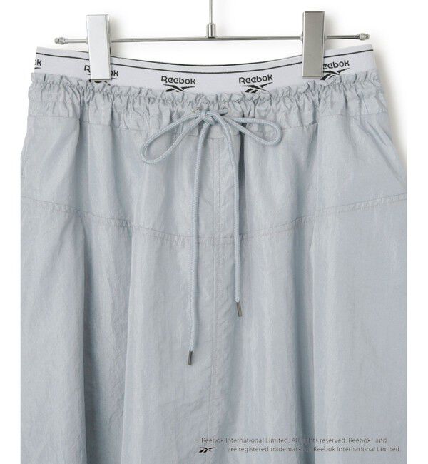 VIS「【Reebok】VIS別注ロゴベルトフレアースカート」|スカート|