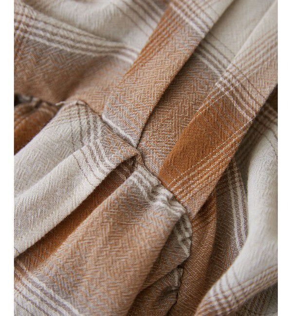 VIS「オンブレチェックリボンビスチェ」|キャミソール|