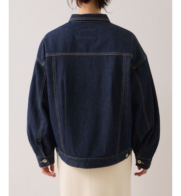 VIS「ボリュームスリーブデニムジャケット/Gジャン」|デニムジャケット|