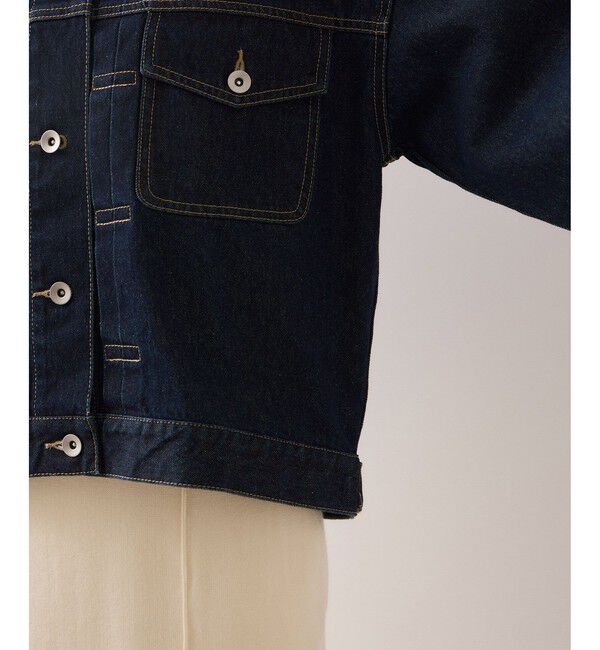 VIS「ボリュームスリーブデニムジャケット/Gジャン」|デニムジャケット|