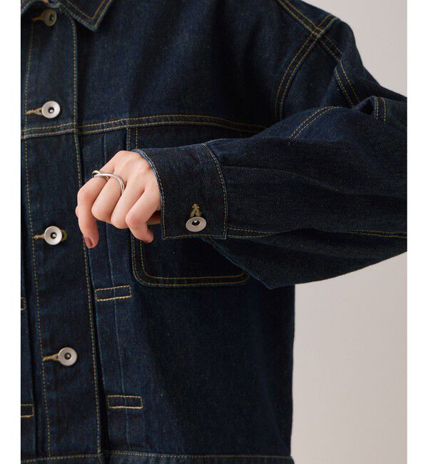 VIS「ボリュームスリーブデニムジャケット/Gジャン」|デニムジャケット|