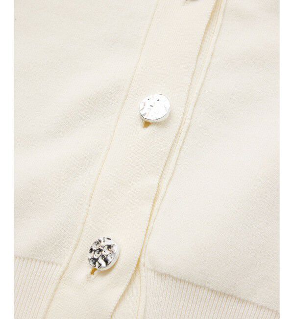 VIS「釦アクセントコクーンカーディガン」|カーディガン|