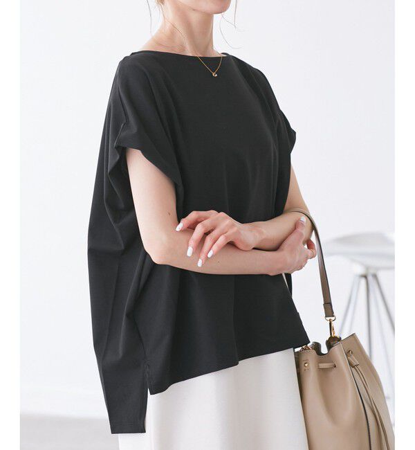 Rope&rsquo;Picnic「マルチファンクション二の腕すっきり見えカットトップス」|Tシャツ・カットソー|