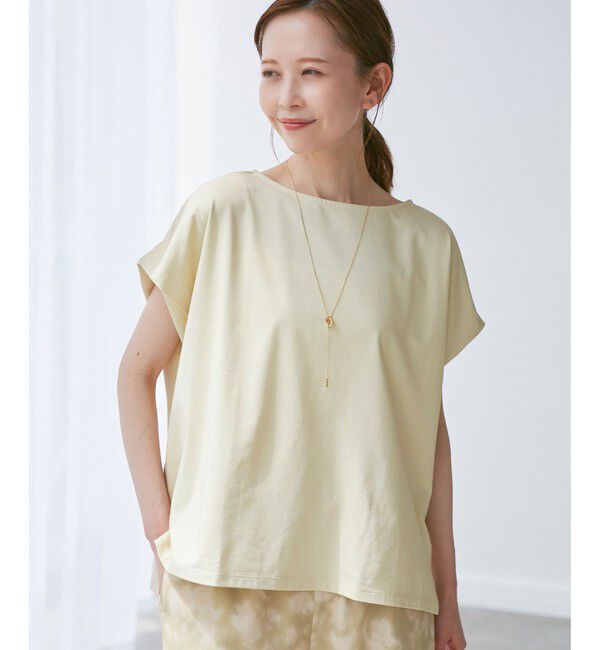 Rope&rsquo;Picnic「マルチファンクション二の腕すっきり見えカットトップス」|Tシャツ・カットソー|