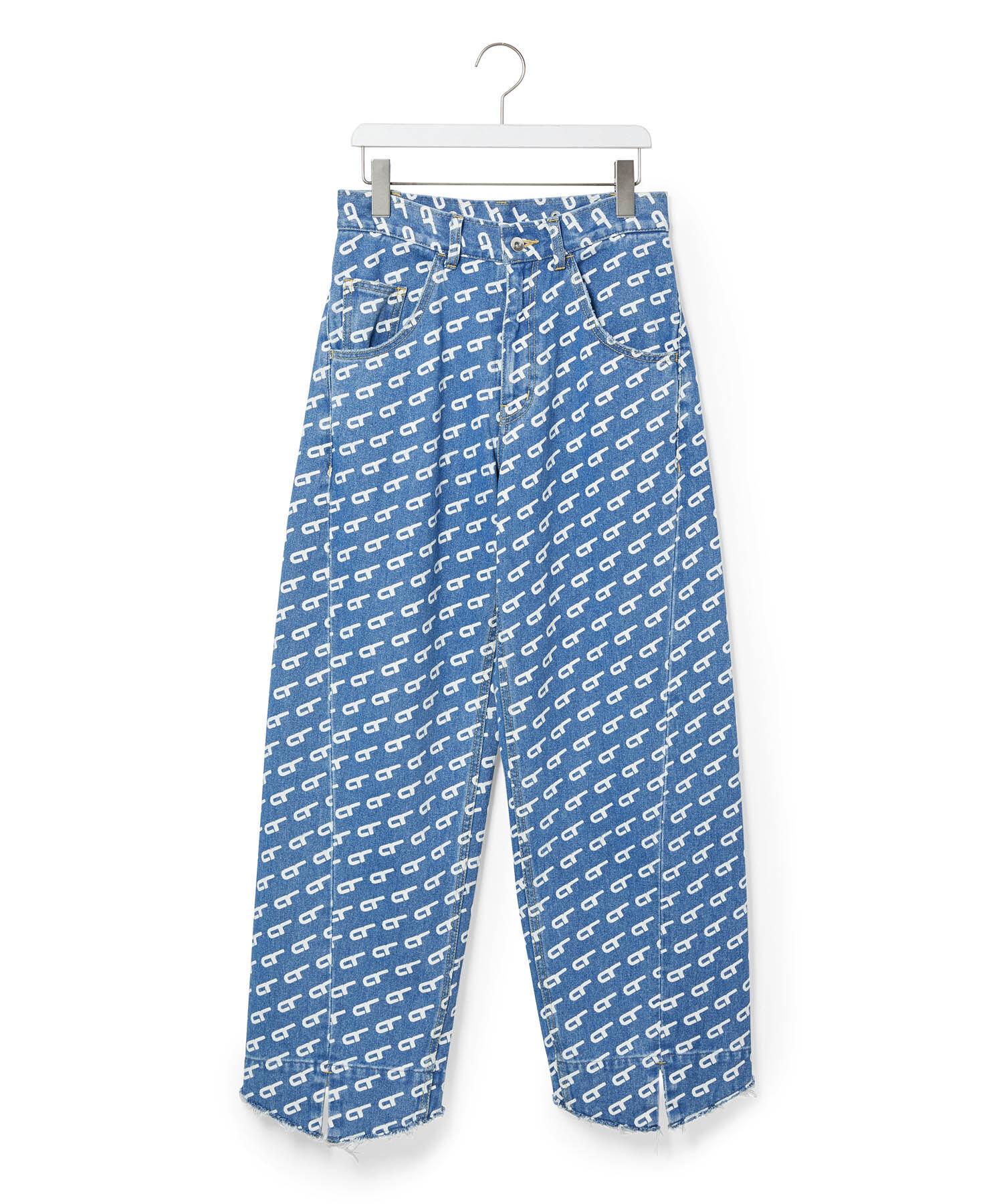 ADAM ET ROPE'「【サステナブル】ルーズフィットアジャストデニム」|デニム|