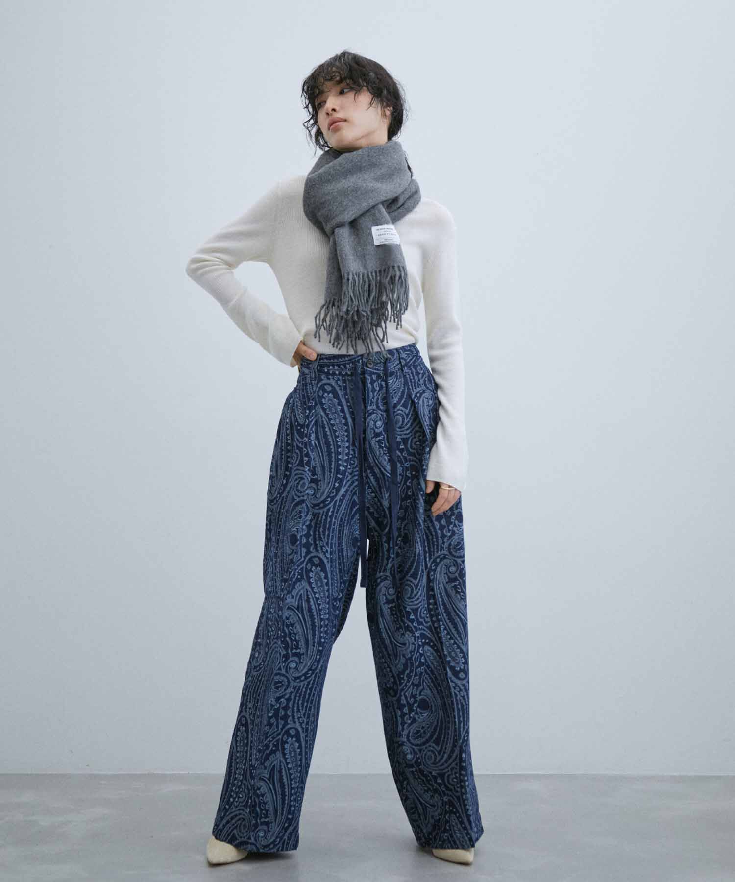 ADAM ET ROPE'「【THE INOUE BROTHERS together with ADAM ET ROPE'】大判ストール / UNISEX」|マフラー|