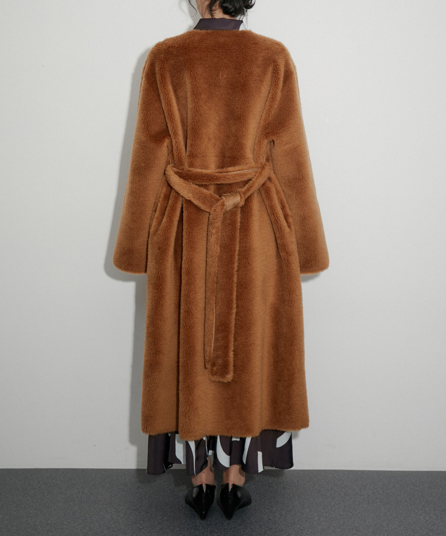 ADAM ET ROPE'「【リバーシブル】レディフェイクボアコート」|その他|