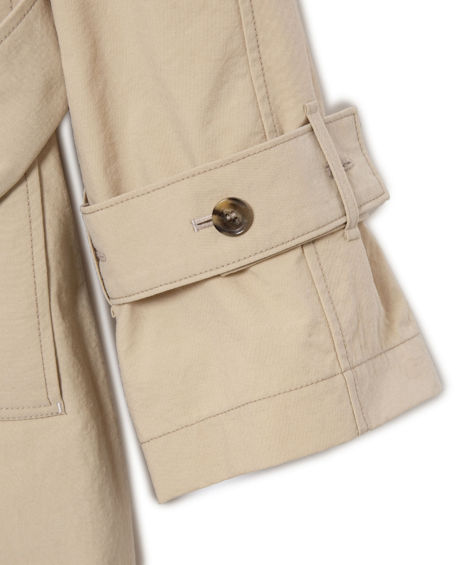 ADAM ET ROPE'「【環境配慮】ファンクショントレンチコート」|トレンチコート|