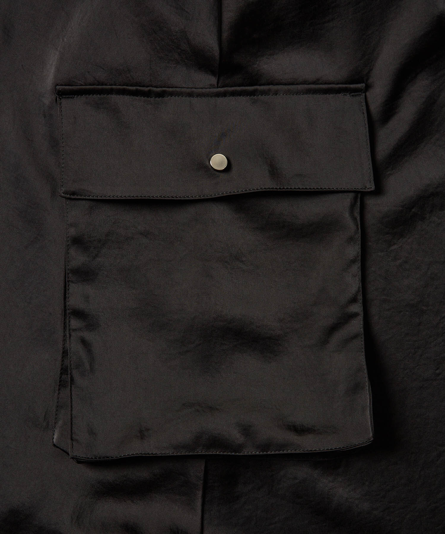 ADAM ET ROPE'「【サステナブル】サテンバルーンカーゴスカート」|スカート|