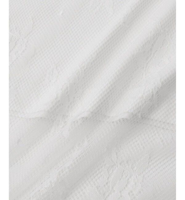 ADAM ET ROPE'「レースTEE」|Tシャツ・カットソー|