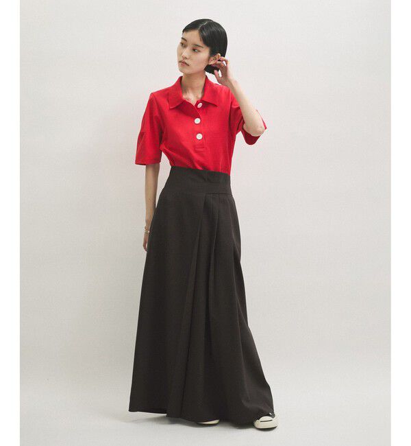 ADAM ET ROPE'「アシメタックスカート」|スカート|