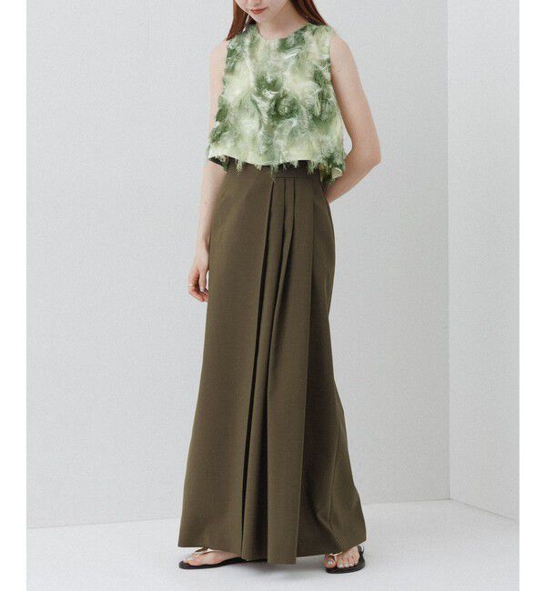 ADAM ET ROPE'「アシメタックスカート」|スカート|