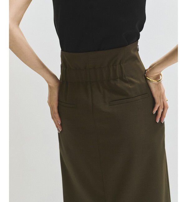 ADAM ET ROPE'「アシメタックスカート」|スカート|